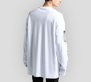 Versace Jeans Couture - SWEATER CUELLO REDONDO CON ESTAMPADO SPACE SOBRE PECHO Y MANGAS