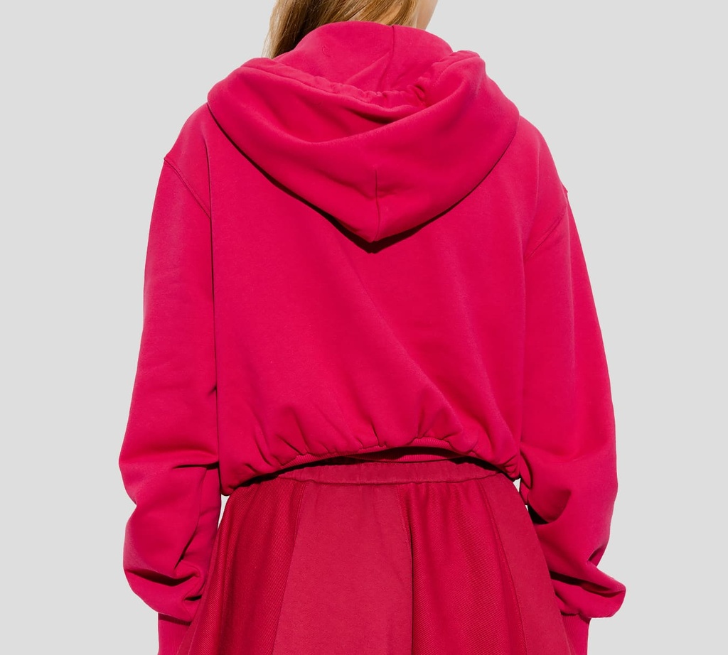 Versace Jeans Couture - HOODIE CON LETRAS VJC BORDADAS SOBRE EL PECHO
