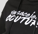 Versace Jeans Couture -HOODIE CON LETRAS VJC BORDADAS SOBRE EL PECHO