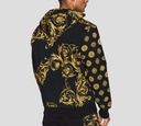 Versace Jeans Couture - SWEATER HOODIE CON ESTAMPADO GARLAND Y DE MONEDAS