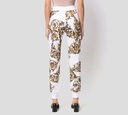 Versace Jeans Couture - JOGER BLANCO CON ESTAMPADO GARLAND