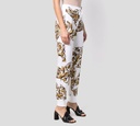Versace Jeans Couture - JOGER BLANCO CON ESTAMPADO GARLAND