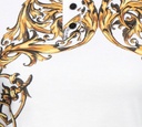 Versace Jeans Couture - POLO CON ESTAMPADO GARLAND Y FIRMA VJC SOBRE EL CUELLO