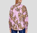 versace Jeans Couture - CAMISA MANGA LARGA CON BUFANDA FINA Y ESTAMPADO GARLAND
