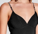 Versace Jeans Couture - MINI VESTIDO STRETCH DE TIRAS CEÑIDO AL CUERPO