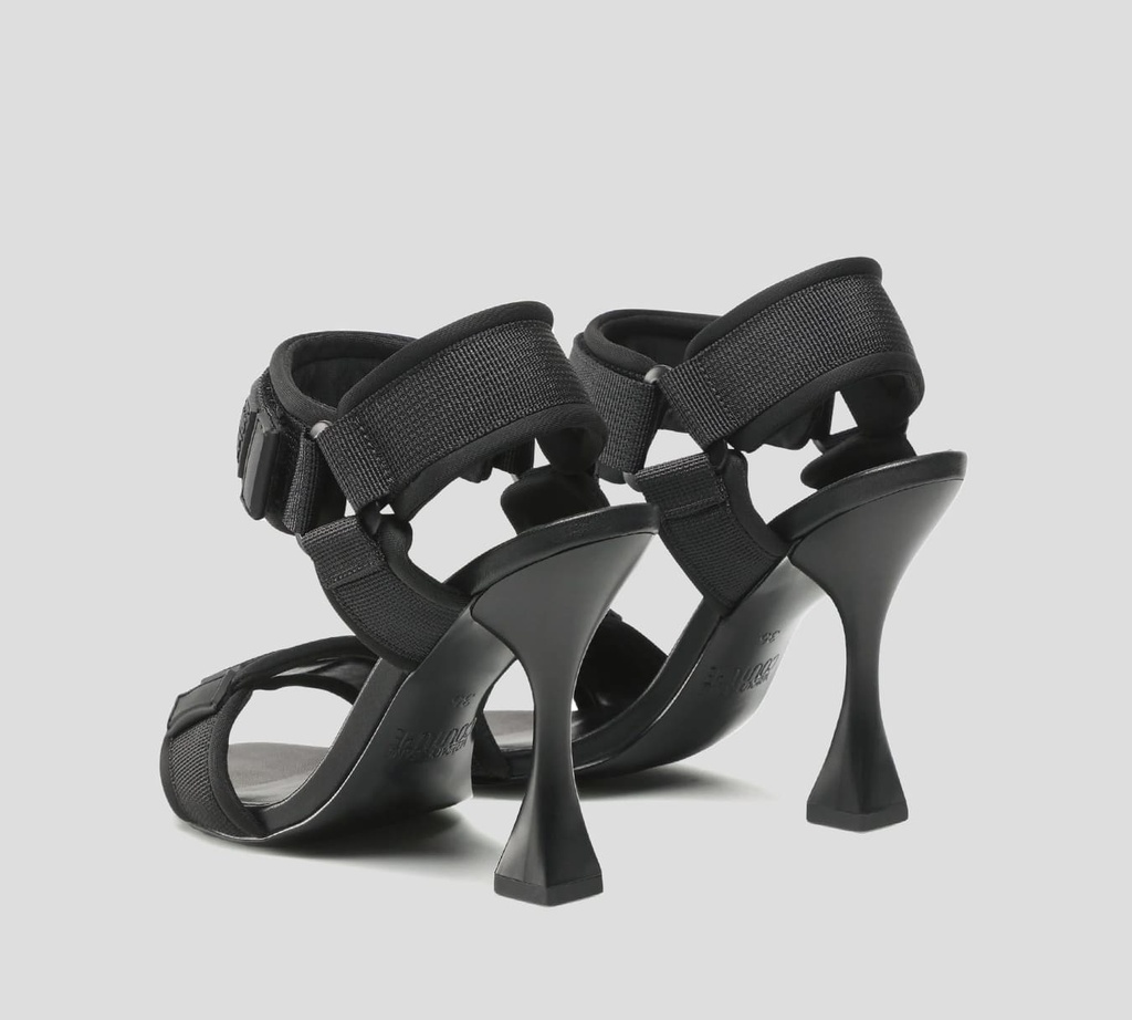 Versace Jeans Couture - SANDALIAS DE VELCRO CON LOGO EN GOMA