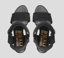 Versace Jeans Couture - SANDALIAS DE VELCRO CON LOGO EN GOMA