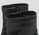 Versace Jeans Couture - BOTAS DE CUERO CON HEBILLA DORADA LATERAL Y TACÓN GRUESO