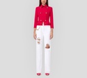 Elisabetta Franchi - PANTALONES DE JEANS CON CADENA
