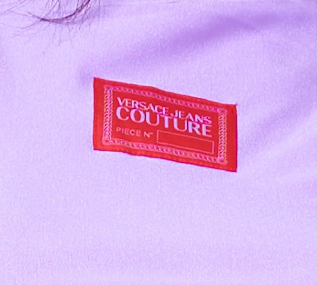 Versace jeans Couture - CROP TOP DEPORTIVO DE LYCRA SIN MANGAS