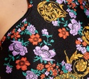 Versace Jeans Couture - BODY SIN MANGAS EN TELA DE LYCRA CON ESTAMPADO GARLAND FLOREADO