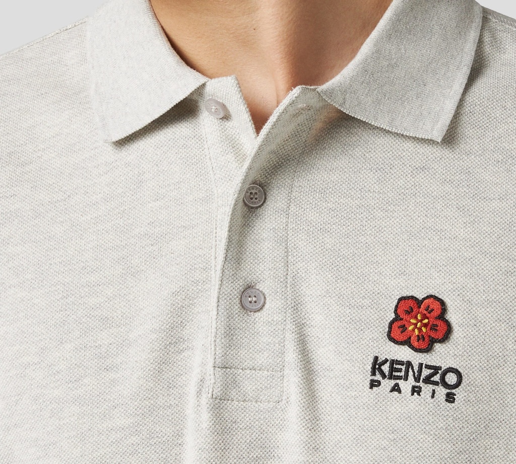 Kenzo - POLO CON LOGO K-PARIS BORDADO SOBRE EL PECHO BORDADO