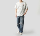 Kenzo - FRANELA MANGA CORTA, FLOR PARIS GRIS