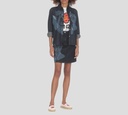 Kenzo - FRANELA CUELLO REDONDO CON FLOR ESTAMPADA AL FRENTE