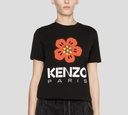 Kenzo - FRANELA CUELLO REDONDO CON FLOR ESTAMPADA AL FRENTE