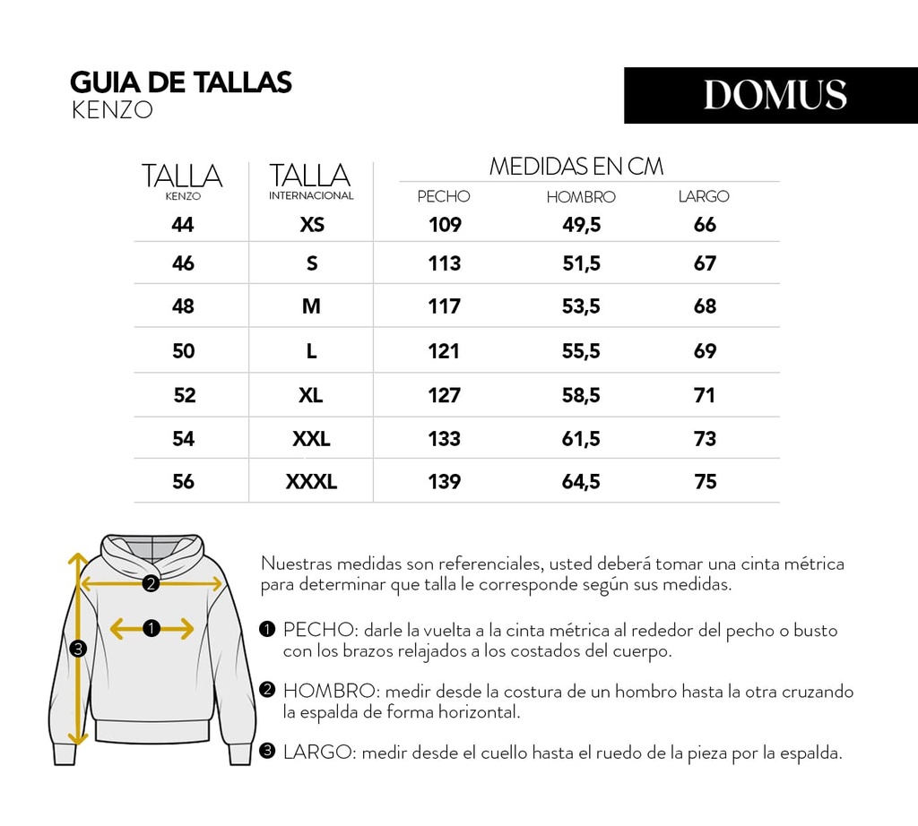 Kenzo - SWEATER HOODIE CLÁSICO CON CIERRE Y BOLSILLOS FRONTALES