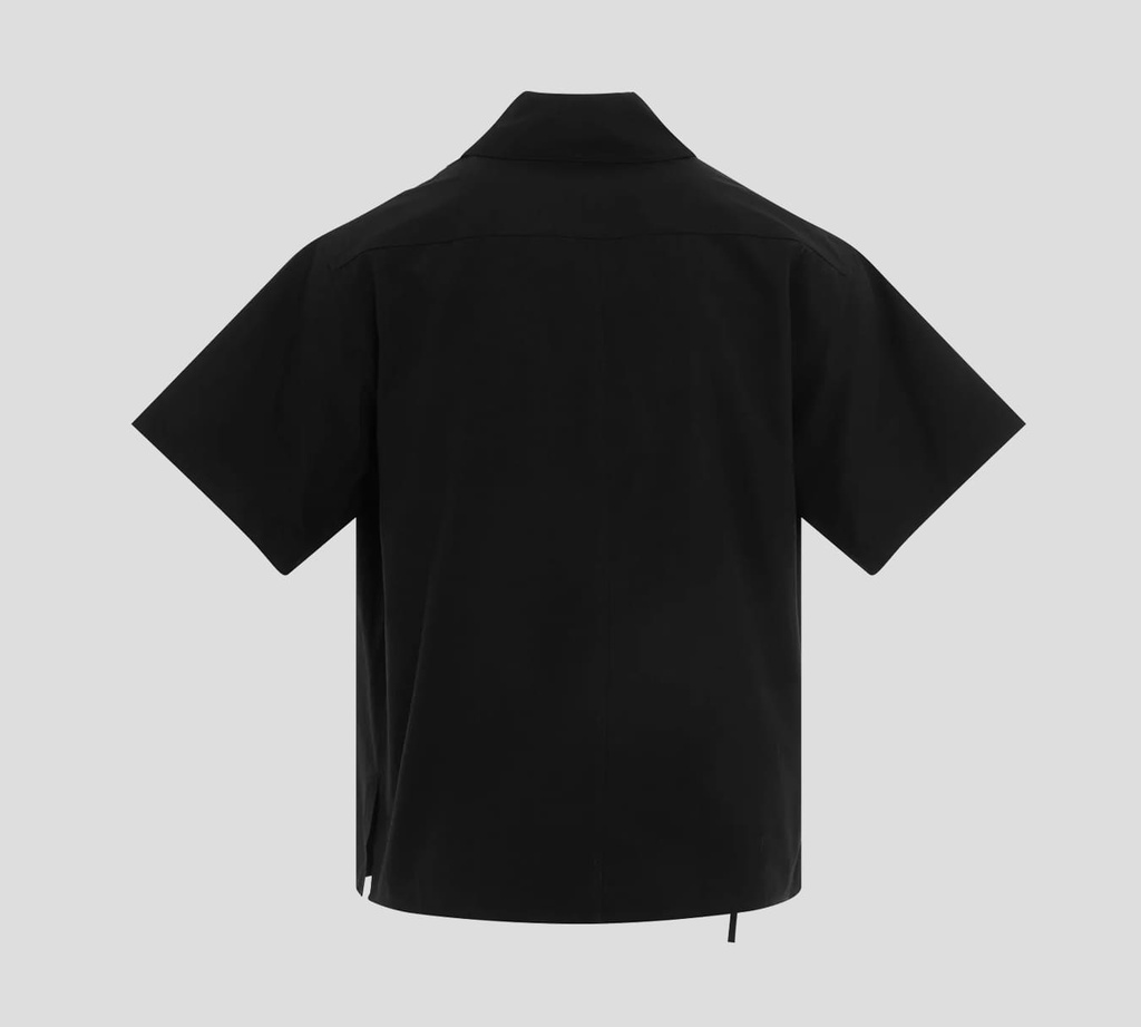 Kenzo - CAMISA KIMONO MANGA CORTA CON BOLSILLO FRONTAL SOBRE EL PECHO