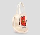 Kenzo - SHOPPING BAG CUADRADA CON LOGO K-PARIS BORDADO Y ESTAMPADO