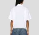 Kenzo - CAMISA MANGA CORTA DE BOTONES CON LOGO K-PARIS BORDADO