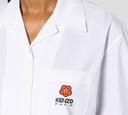 Kenzo - CAMISA MANGA CORTA DE BOTONES CON LOGO K-PARIS BORDADO
