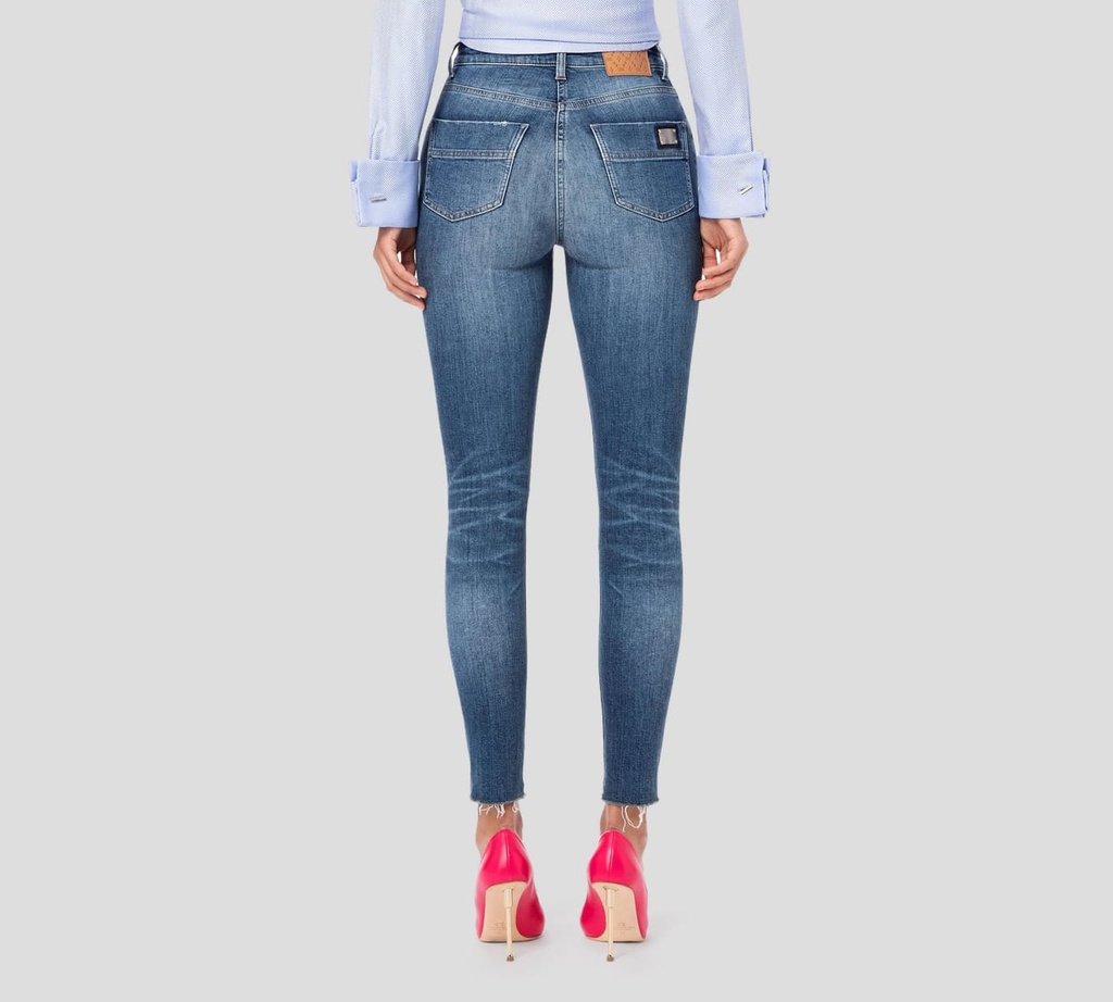 Elisabetta Franchi - PANTALONES BLUE JEANS DENIM