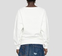 Kenzo - SWEATER CUELLO REDONDO CON FLOR GIGANTE ESTAMPADA
