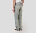 Kenzo - JEAN CORTE RECTO CON LETRAS BORDADAS SOBRE BOLSILLO TRASERO