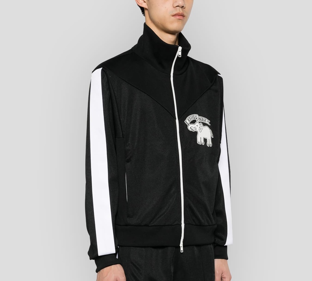 Kenzo - CHAQUETA CON CIERRE FRONTAL, DOBLE BOLSILLO Y CUELLO ALTO