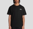Kenzo - FRANELA MANGA CORTA NEGRA CON LOGO BLANCO