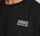Kenzo - FRANELA MANGA CORTA NEGRA CON LOGO BLANCO