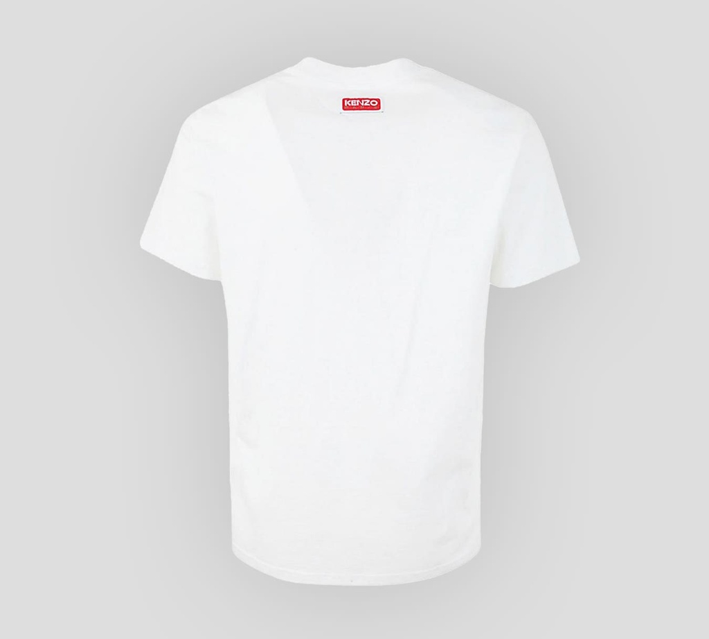 Kenzo - FRANELA SLIM MANGA CORTA, BLANCA
