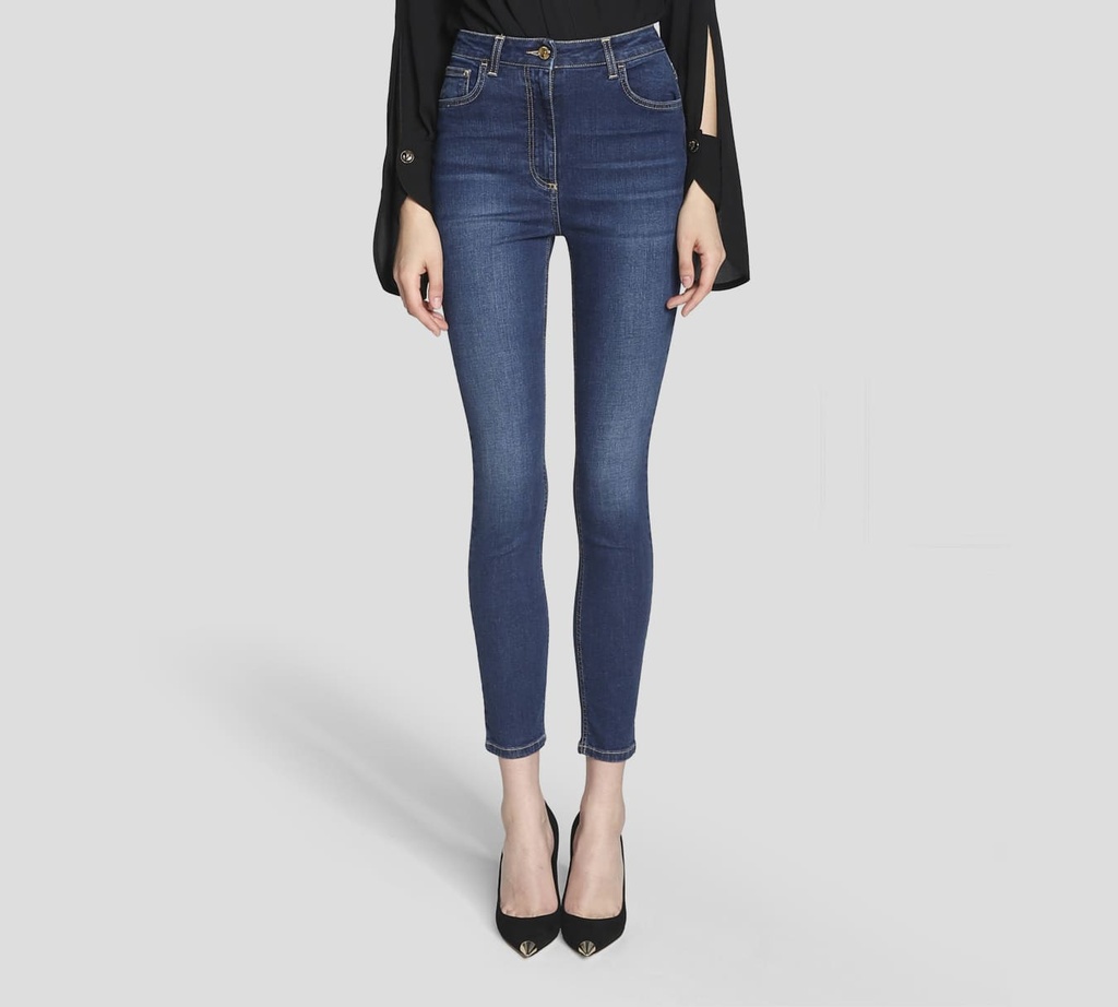 Elisabetta Franchi - JEANS AZUL DENIM 250