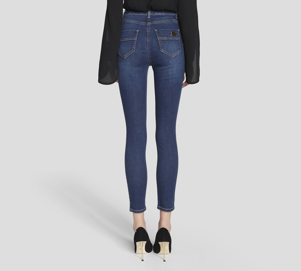 Elisabetta Franchi - JEANS AZUL DENIM 250