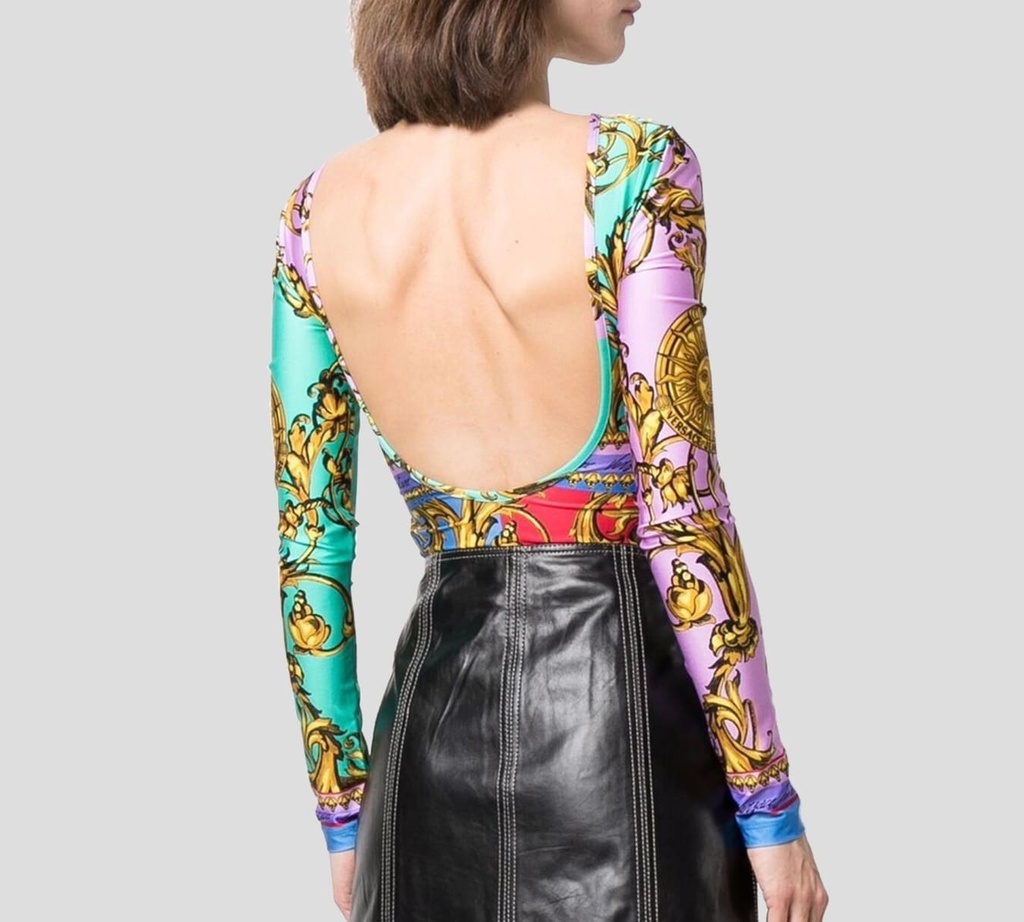 Versace jeans Couture - BODY MULTICOLOR CON                                           ESTAMPADO GARLAND