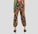 Versace Jeans Couture - MONO CON RUEDOS ARRUCHADOS  Y ESTAMPADO GARLAND FLOREADO