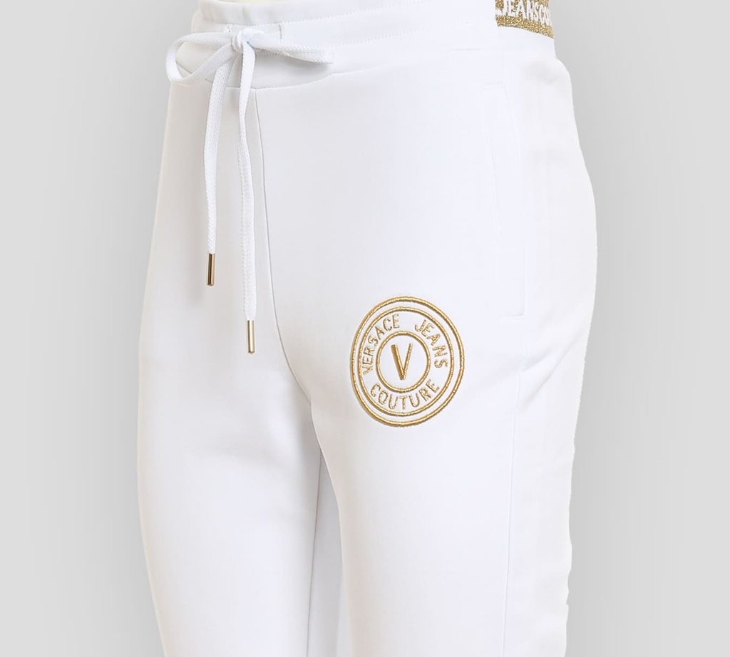 Versace Jeans Couture - MONO JOGGER CON DETALLES DORADOS Y LOGO BORDADO