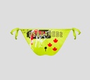 Dsquared2 - PANTY DE BIKINI AJUSTABLE A LOS LATERALES CON ESTAMPADO DE TIGRE