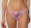 Dsquared2 - PANTY DE BIKINI AJUSTABLE A LOS LATERALES CON ESTAMPADO DE TIGRE