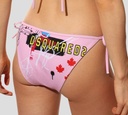 Dsquared2 - PANTY DE BIKINI AJUSTABLE A LOS LATERALES CON ESTAMPADO DE TIGRE