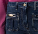 Elisabetta Franchi - JEANS CON BOLSILLOS AL FRENTE