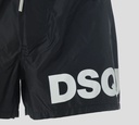 Dsquared2 - SHORT DE PLAYA MIDI CON LOGO EN BLANCO