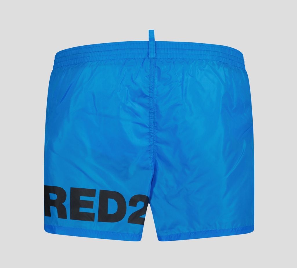 Dsquared2 - SHORT DE PLAYA MIDI CON LOGO EN NEGRO