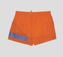 Dsquared2 - SHORT DE PLAYA MIDI CON LOGO EN AZUL