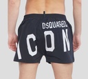 Dsquared2 - SHORT DE PLAYA MIDI ICON CON LOGO ESTAMPADO EN PARTE TRASERA