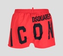 Dsquared2 - SHORT DE PLAYA MIDI ICON CON LOGO ESTAMPADO EN PARTE TRASERA