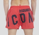 Dsquared2 - SHORT DE PLAYA MIDI ICON CON LOGO ESTAMPADO EN PARTE TRASERA