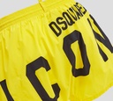 Dsquared2 - SHORT DE PLAYA MIDI ICON CON LOGO ESTAMPADO EN PARTE TRASERA
