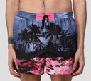 Dsquared2 -SHORT DE PLAYA MIDI, PALMERAS