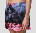 Dsquared2 -SHORT DE PLAYA MIDI, PALMERAS