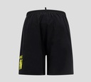 Dsquared2 - SHORT DE PLAYA NEGRO CON LETRAS AMARILLAS